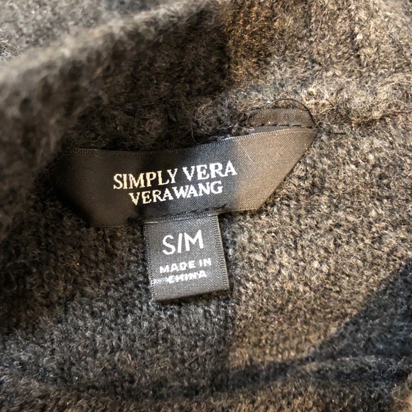 Simply Vera Vera Wang Poncho - Picture 3 of 3